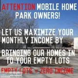 empty pads mobile home park