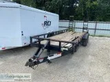 2015 Texas Pride TA Equipment Trailer