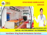 Now Take Ambulance Service in Darbhanga with ICU Setup by King A