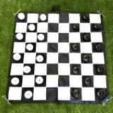Mega Checkers  Perfect for Outdoor Play  Jenjo Games - Australia
