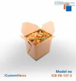 Get Custom Noodle Boxes Packaging wholesale at iCustomBoxes