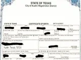 TEXAS BIRTH CERTIFICATE RUSH APOSTILLE SERVICES IN MANHATTAN