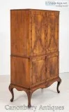 Buy Queen Anne Drinks Cocktail Cabinet Walnut Online