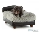 Club Nine Pets Modern Sofa Cat and Dog Bed Black
