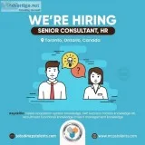 Hiring a Senior Consultant HR