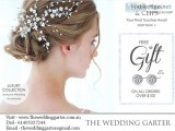 Bridal Hairclips and Hairpins At The Wedding Garter