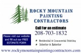 Rocky Mountain Painting - Exterior Painting Boise Idaho Exterior
