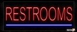 Restrooms Traditional Neon