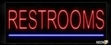 Restrooms Traditional Neon