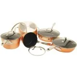 STARFRIT 10-PIECE COPPER COOKWARE SET