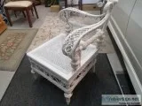 wicker chair-Victorian Haywood Wakefield