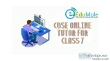 CBSE Online Tutor for class 7