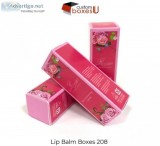 Fully Utilize Custom Lip Balm Boxes To Enhance Your Business