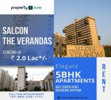 5 BHK Penthouse for Rent in Gurugram  Salcon The Verandas for Re