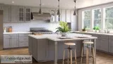 Nova Light Grey Shaker Vanity Cabinet For Sale
