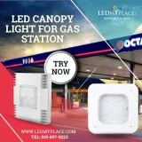 Buy The Best LED Canopy Light For Gas Station