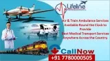Book Hi-tech Air Ambulance Service in Jamshedpur with Modern Tra