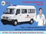 Choose Ventilator Ambulance Service in Katihar by King