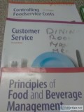 Culinary Course Books (8 of them) used in College.  B