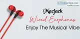 BUY WIRED EARPHONE MACJACK 100 FROM  349-
