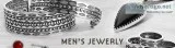 Silver and precious stones artisan-crafted jewelry