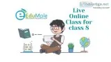 Live Online Class for class 8