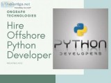 Hire Offshore Python Developer-OnGraph