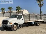 2001 FORD F650 SUPER DUTY FLATBED TRUCK 42701205