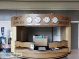 Large Guest Services  Display Counter 17 8&quot x 10  x 10  tall