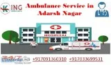 Now Get Most Reliable Ambulance Service in Adarsh Nagar by King