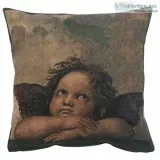Angels By Raffael Right Belgian Couch Pillow