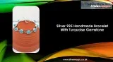 Silver 925 Handmade Bracelet With Turquoise Gemstone