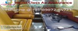 World Class Air Ambulance in Ranchi &ndash Choose your Choice at