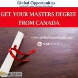 GET YOUR MASTERS DEGREE FROM CANADA