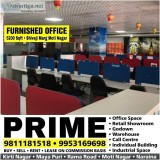 Fully Furnished Office Space Available Shivaji Marg Moti Nagar
