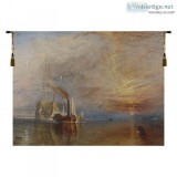 BUY THE FIGHTING TEMERAIRE BELGIAN TAPESTRY WALL HANGING