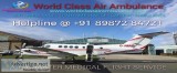 247 Instant Medical Assistance by World Class Air Ambulance from