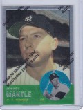 Mickey Mantle 1996 Topps Mantle Finest Commemorative 1319