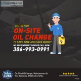 On Site Oil Change In Regina