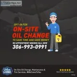 On Site Oil Change In Regina