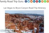 Vegas To Bryce Canyon Road Trip  Familyroadtripguru.c om