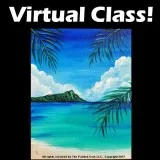 VIRTUAL CLASS 820 Diamond Head  PAINT AT HOME