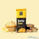 Keto Bars - 12 Bars - Lemon Poppyseed