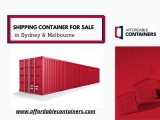 Hire shipping containers in Sydney Australia - Affordable Contai