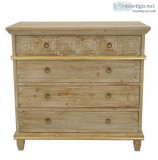 Donatella Solid Wood Dresser - Lillian Home