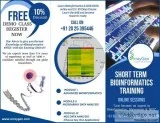 SHORT TERM BIOINFORMATICS TRAINING