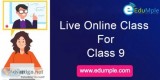 Live Online Class for class 9