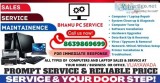 Computers and laptops services at your home or office