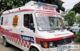 Covid19 ambulance in Lucknow