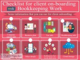 Checklist for client on-boarding Bookkeeping Work